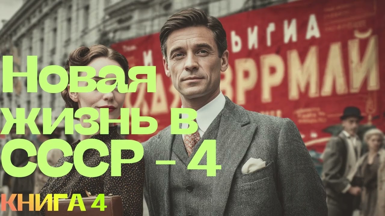 АУДИОКНИГА: Новая жизнь в СССР | Книга 4 #попаданец #фантастика #фэнтези