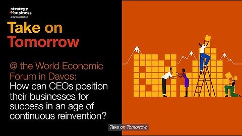 Take on Tomorrow | @ the World Economic Forum in Davos | CEO Survey (Trailer)