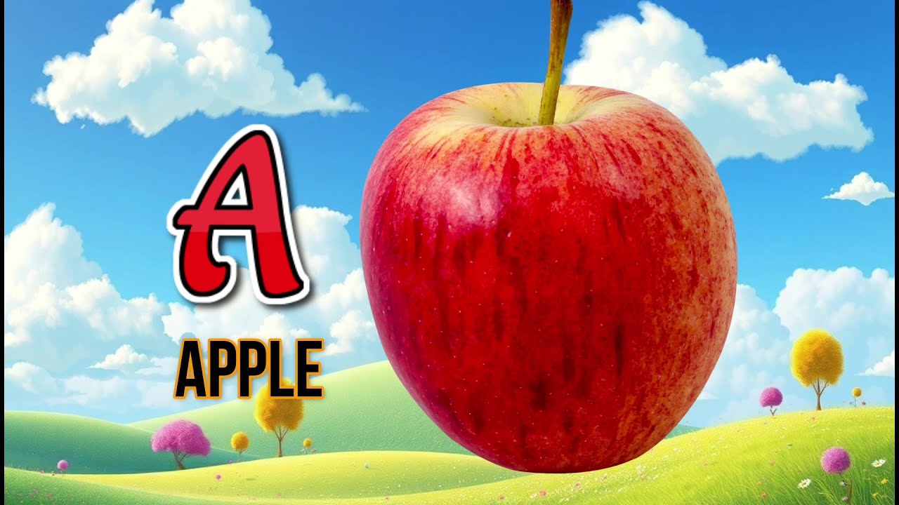 ABC Song for Kids | A for Apple & Fun Alphabet Song with Cute ...