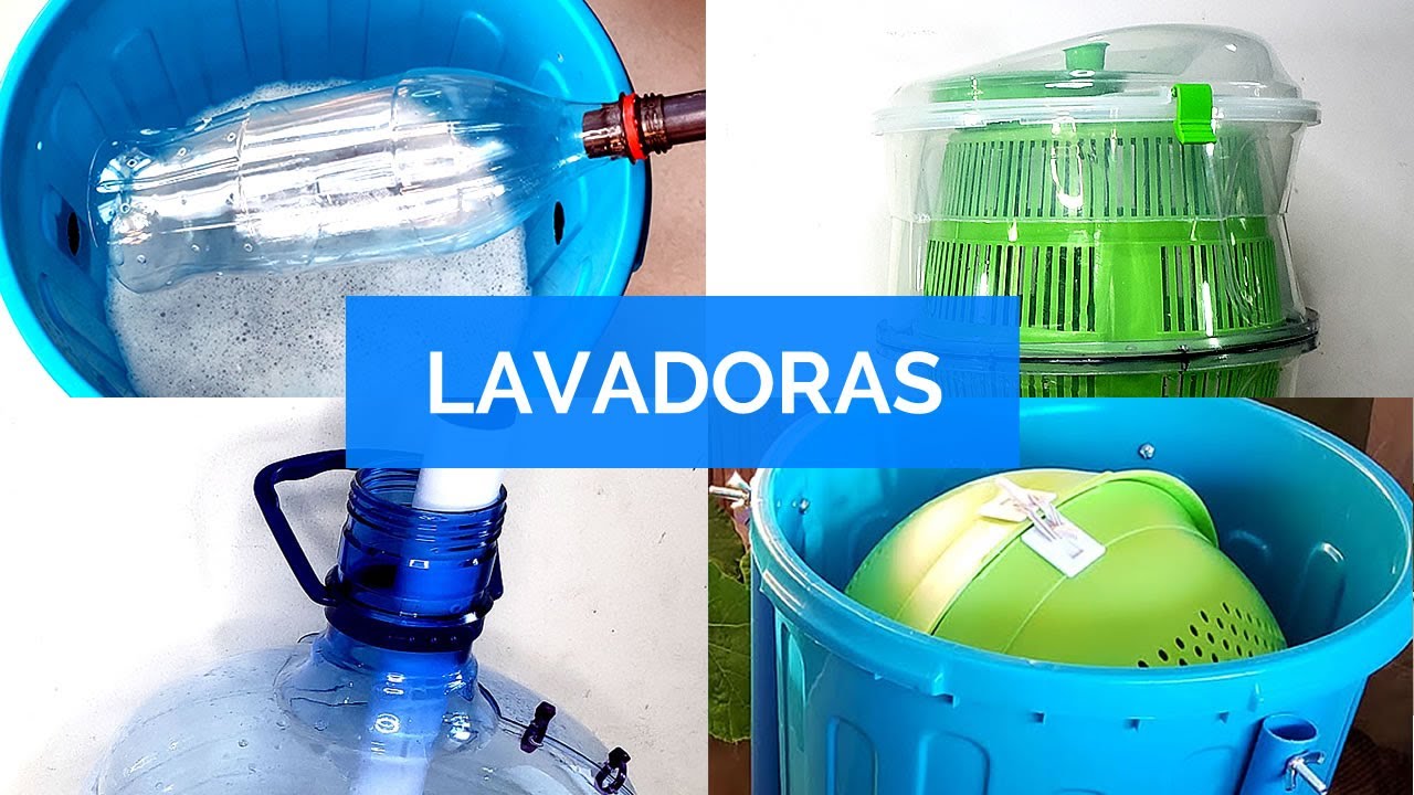 💧🌀 Hacer LAVADORA CASERA! y Portátil) Paso Sustentable - YouTube