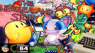 The New Zealand Story Commodore 64 1989 Oceans Classic Kiwi Platform Rescue Adventure