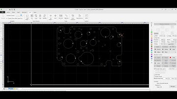 CYPCUT - (Basics) Toolpath Planning - View and Simulate Toolpath - XT Laser