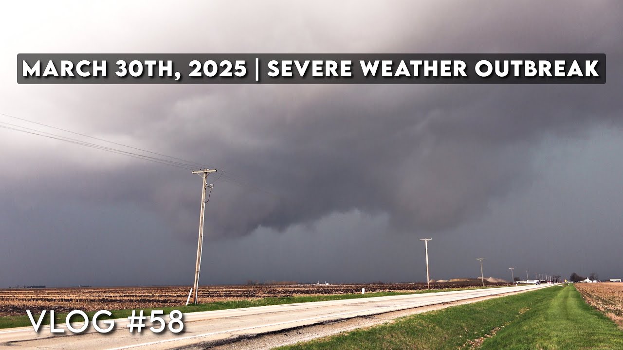 Chasing Destructive Winds & Rain-Wrapped Tornadoes in Illinois