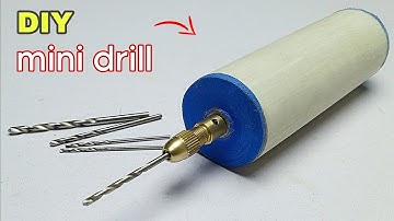Make Powerful Mini Drill Machine Using PVC Pipe ⚙️ | DIY High Speed Drill at Home