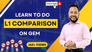 L1 Compare on GeM | GeM L1 Comparison | Direct Order on GeM | L1 Purchase on #GeM | Direct Purchase