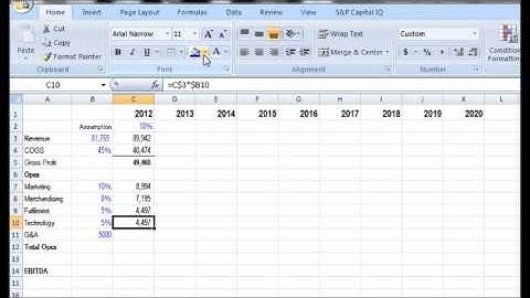 Financial Modeling Shortcuts in Excel | Live Demo