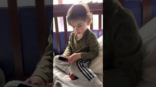 Luca playing with the cat by Asha Max 2 views 1 year ago 1 minute, 24 seconds