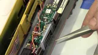 Part 7 SoundTraxx Tsunami Installation Athearn Genesis Union Pacific UP SD70M