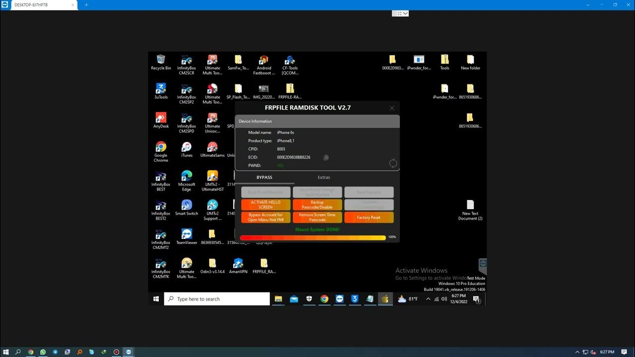 iPhone 6s Passcode Disable and Hello Screen Bypass Without any Problem