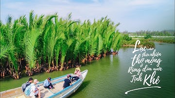 Cùng khám phá rừng dừa nước lâu đời nhất tại Tịnh Khê Quảng Ngãi