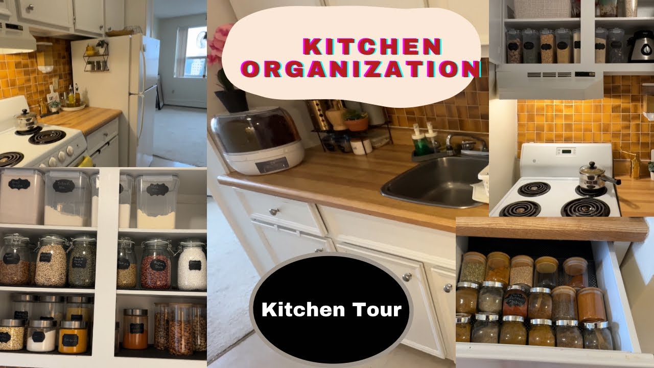  My Minimalist Kitchen tour Kitchen Organization Kannada vlog R Megha Veerjay🥰