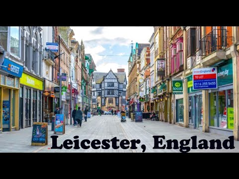 LEICESTER ENGLAND / Centre of the City / City Market