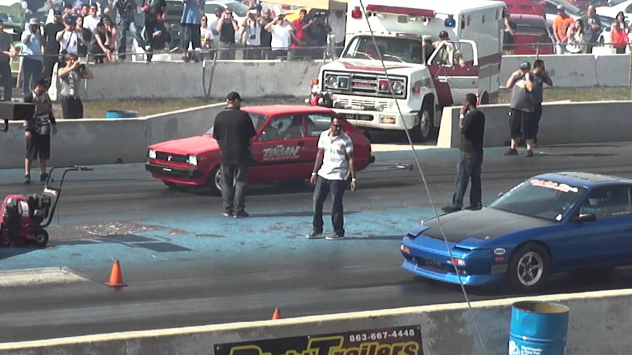 2jz 240sx vs rotary mazda YouTube