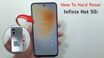 How To Hard Reset Infinix Hot 50i || Infinix Hot 50i (X6531) Password Unlock