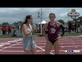 2025 SCAC Track & Field Championships - Danya Selber - Trinity Univ. - 100-Meter Hurdles Champion