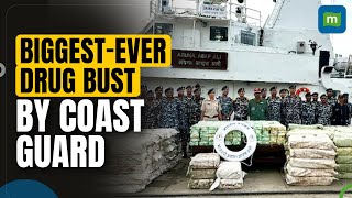 Indian Coast Guard seizes boat with 5,500kg of meth, biggest ever haul in Andaman waters