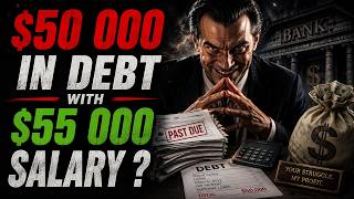 How to pay off $50,000 in debt on a $55,000 salary (realistic plan)