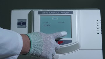 CBS-40 (K Na Cl Ca pH) with touch screen