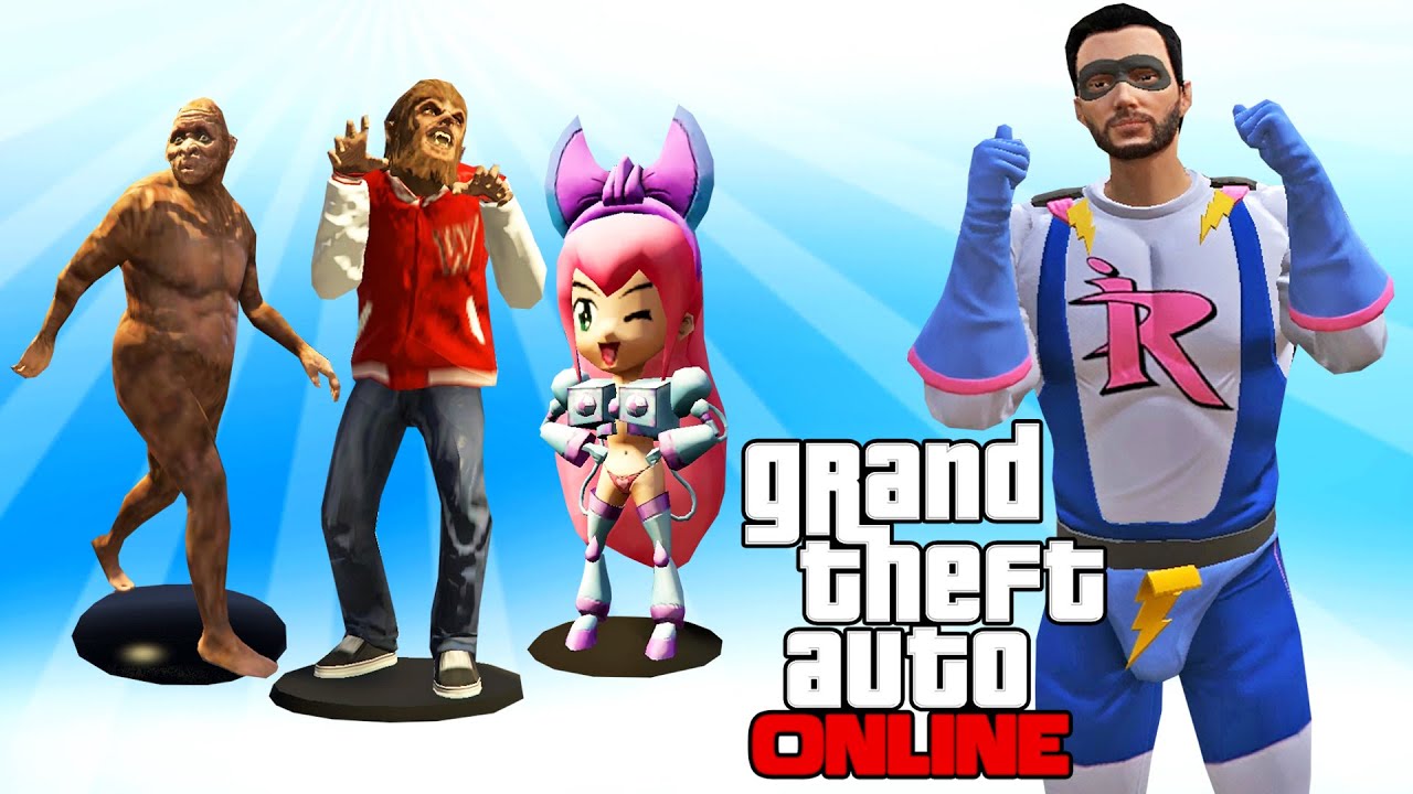 سارع إجمع 100 دمية وفز بزي البطل النادر في قراند أونلاين | GTA Online All Action Figures Locations