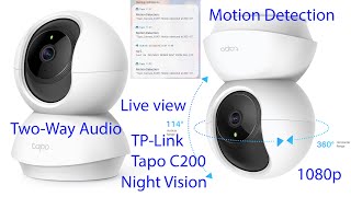 TPLink Tapo C200 Pan/Tilt Home Security WiFi Camera FULL REVIEW