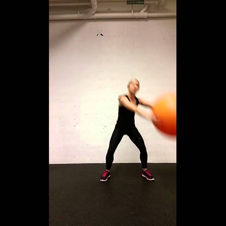Exercise Ball Woodchop YouTube