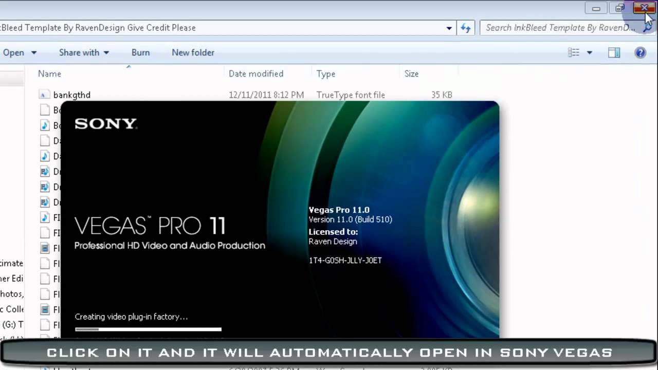 sony vegas pro intros download