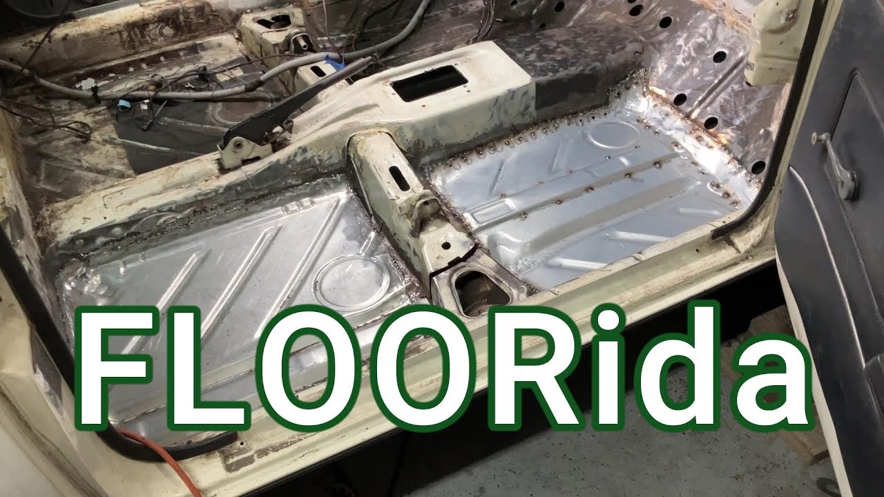 Yet Another Amateur Rookie VW MK1 Rabbit Golf RUSTY Floor Pan Replacement Repair Part 2