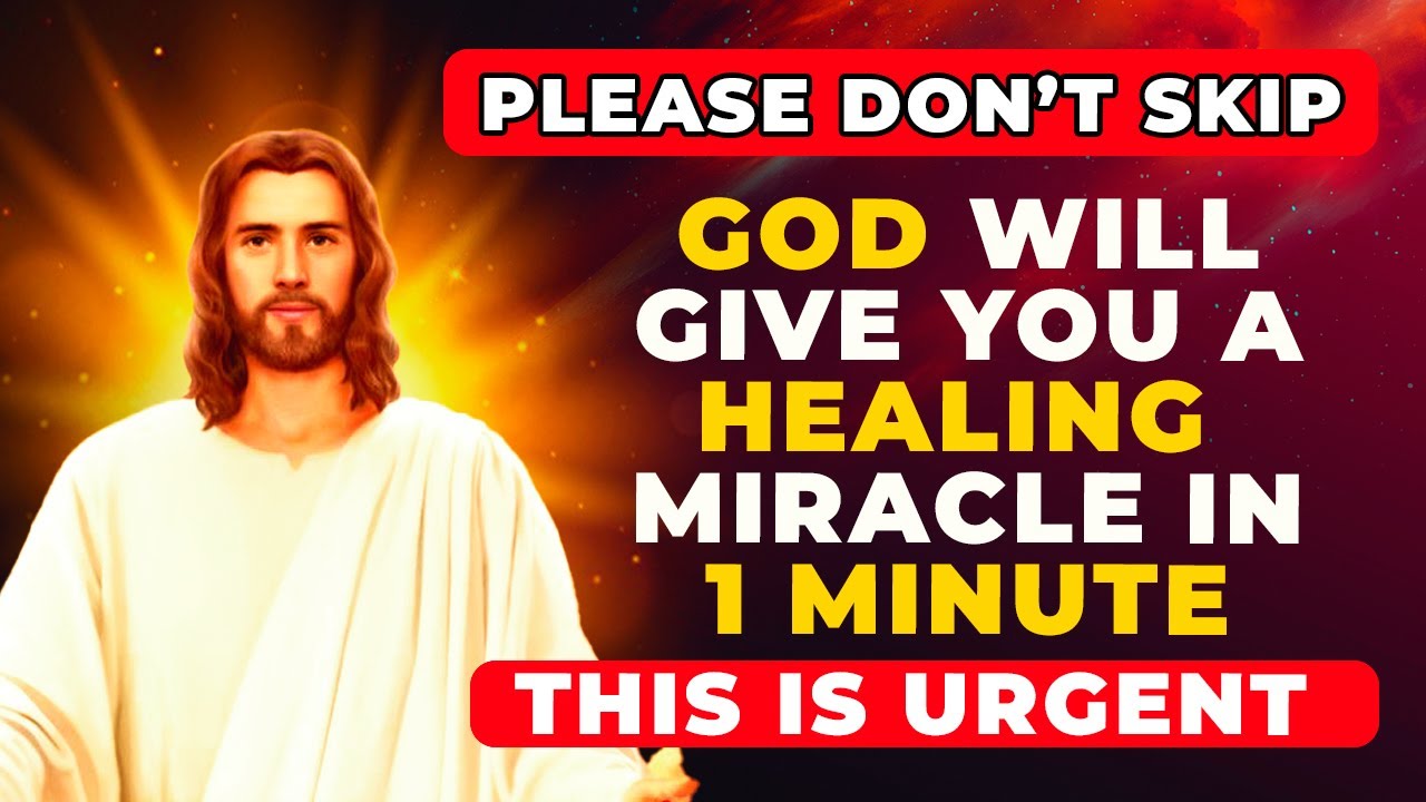 THIS IS URGENT - DON'T SKIP IT | Powerful Miracle Prayer To God For ...