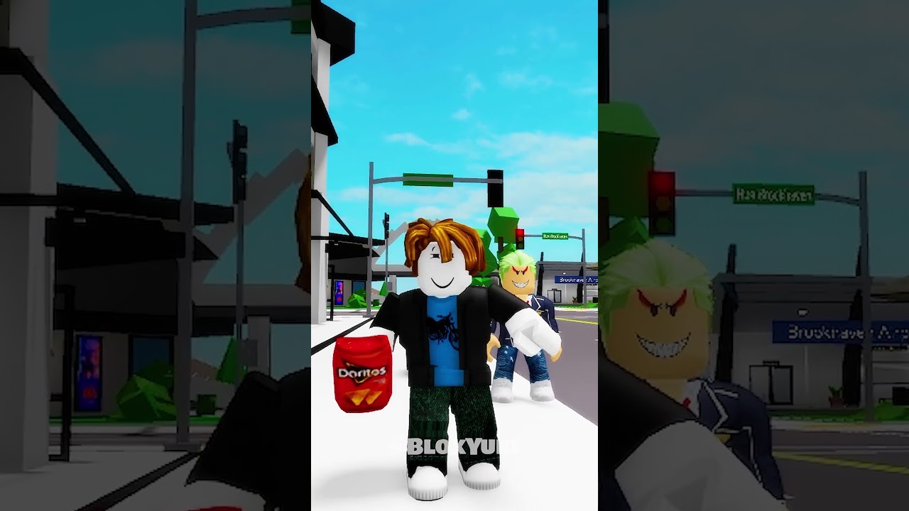 EVIL GENIE CURSED FROZY IN BROOKHAVEN 🎲🪐 #roblox #shorts