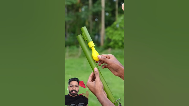 DIY Bamboo Creations with Single Balloone Slingshots#bamboo  #short