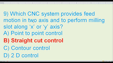 MCQ on CNC Lathe Nimi -03