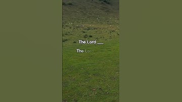 Thumbnail of Psalm 23 #shorts