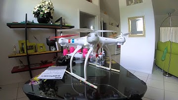 "Chopstick"Landing Gear  Mod 4 Syma X8C...It Works!