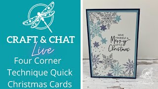 Craft and Chat : Four Corners Cards