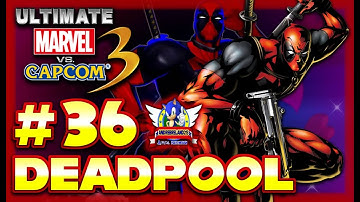 Ultimate Marvel vs. Capcom 3 PS4 (1080p) - Arcade Mode Part 36 Deadpool