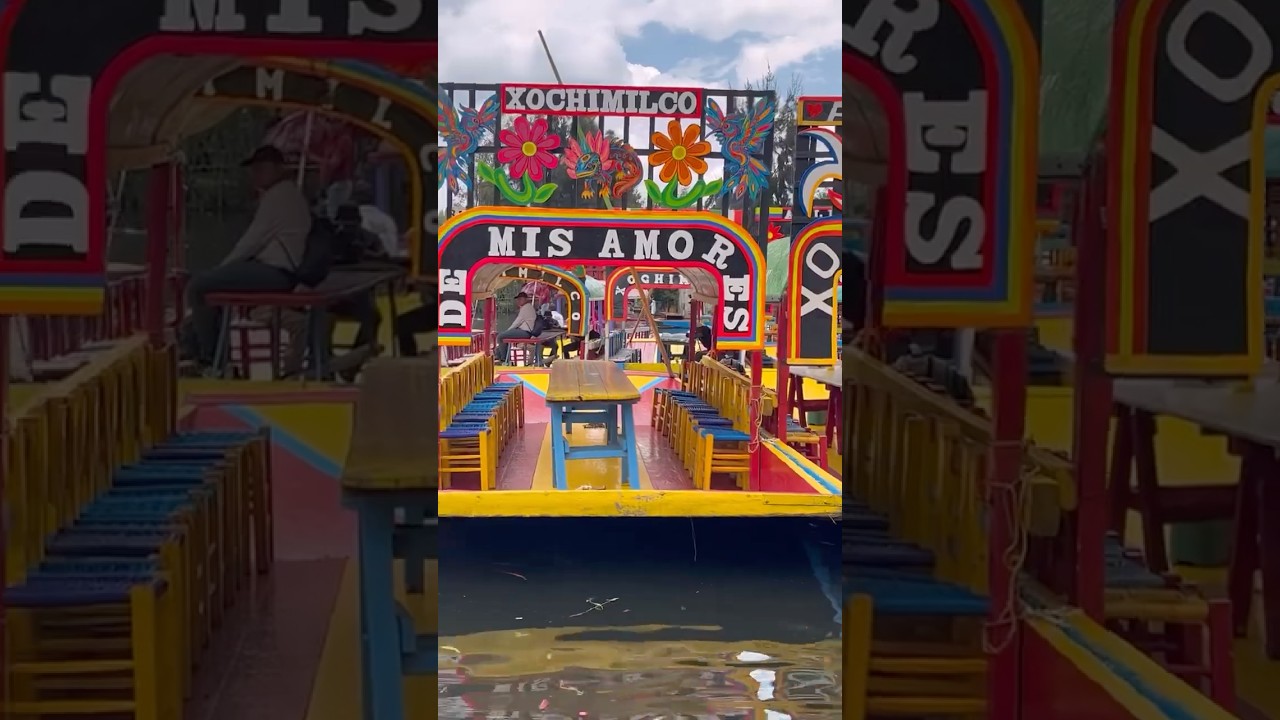 Mexico. Xochimilco las Trajineras.  #cruise #travel