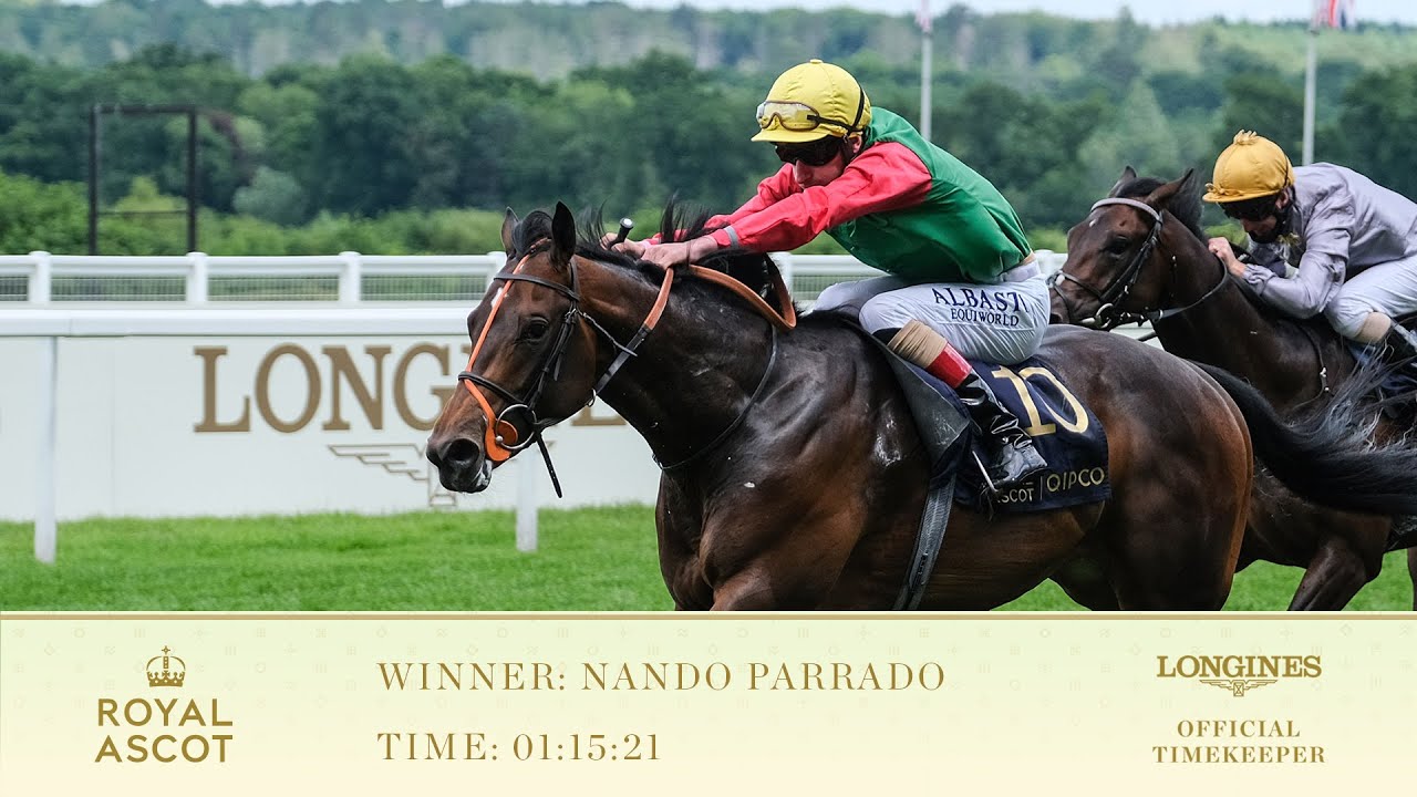 Nando Parrado Wins The Coventry Stakes - YouTube