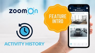 ZoomOn app 📱 Activity history 📋 (feature introduction)