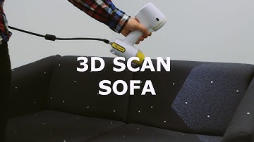 peel 3d™ | Handheld 3D Scanner Demo | Sofa Scan