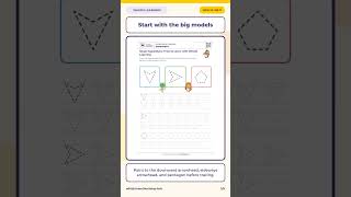 Kindergarten Math Worksheets: Shape Tracing Demo