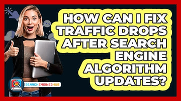 How Can I Fix Traffic Drops After Search Engine Algorithm Updates? - SearchEnginesHub.com