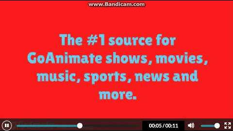 GoAnimate Network HD - Station ID Bumper (2016)