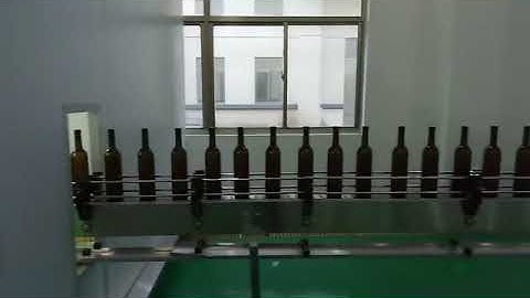 Complete production line red white wine glass bottle filling corking machine