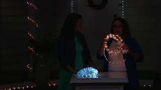 Pacific Accents Indoor/Outdoor 17.5' Battery Op. Rope Light w/8 Functions on QVC