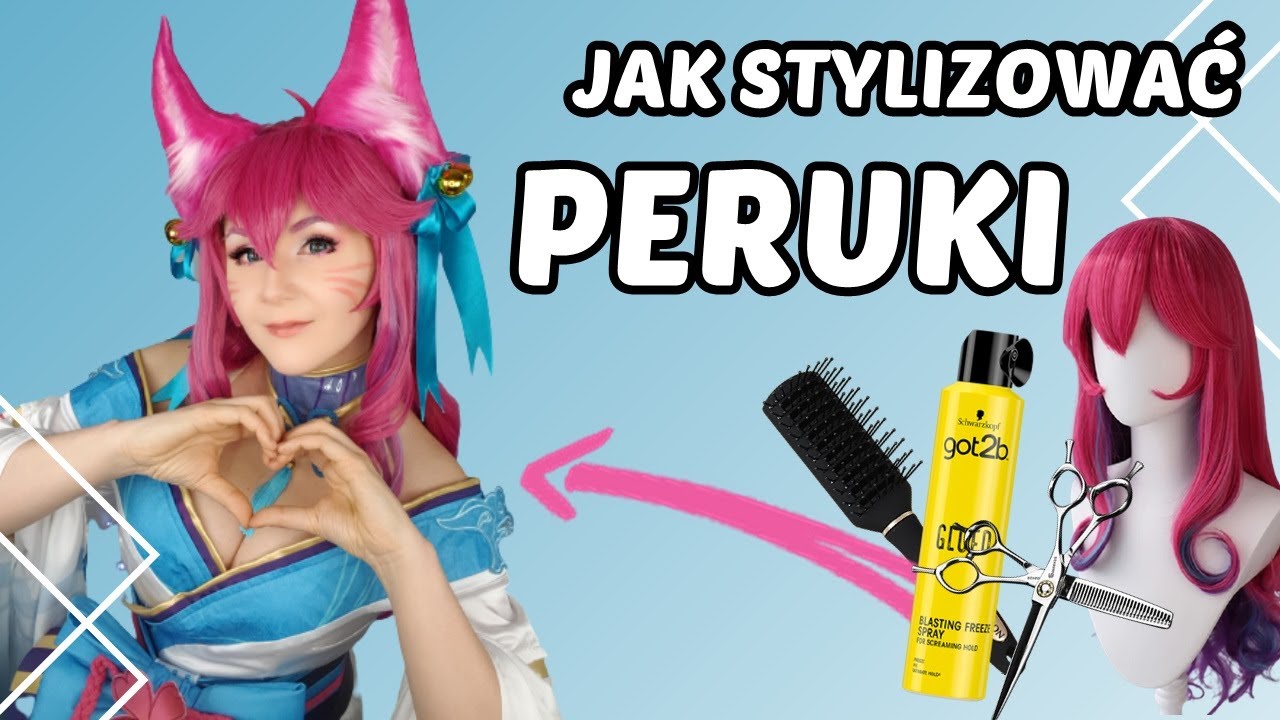 Poradnik stylizacji PERUK ! ✂️ Jak ciąć, czesać, wystylizować perukę do cosplayu? 🤔