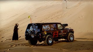 Throwback: 3,500HP V8 Monster Blower Engine Dominates Uphill Sand Drag | NAS Racing 2014