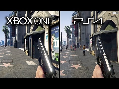 Grand Theft Auto V Xbox One Vs Playstation 4 Graphics Comparison (GTA V XB1 Vs PS4)