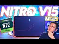O NOTEBOOK MAIS BARATO com uma RTX 4060 no BRASIL! Review do Acer Nitro V15 (i9 13900H + RTX 4060)