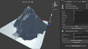 Unity Procedural Maps Mountains: Breadth-First Jitter - Dev Vlog 8