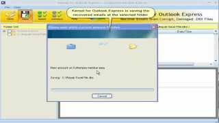 Kernel for Outlook Express- Recover and Repair DBX file, Outlook Express mail